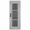Wall Cabinet Gray Sonoma 34.5 x 34 x 90 cm