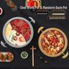 ZLIII 304 Stainless Steel Divided Hot Pot