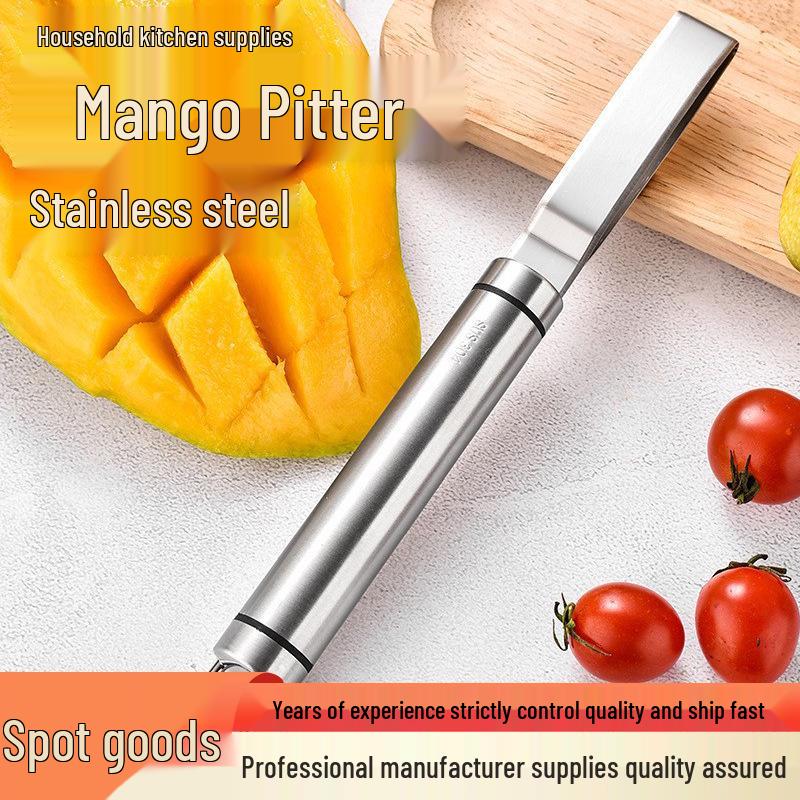 304 Stainless Steel Multifunctional Mango Pitter and Fruit Scooper