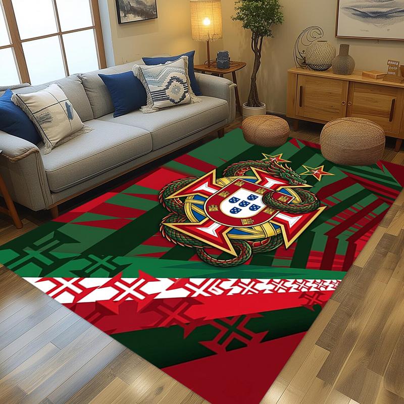 Portuguese Heritage Emblem carpet Doormat Home Decor Bathroom mat Protective pad Room
