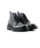 Bsqt By Classy F08 Oslo 6-Dziurkowe Derby Walker Vintage Czarne