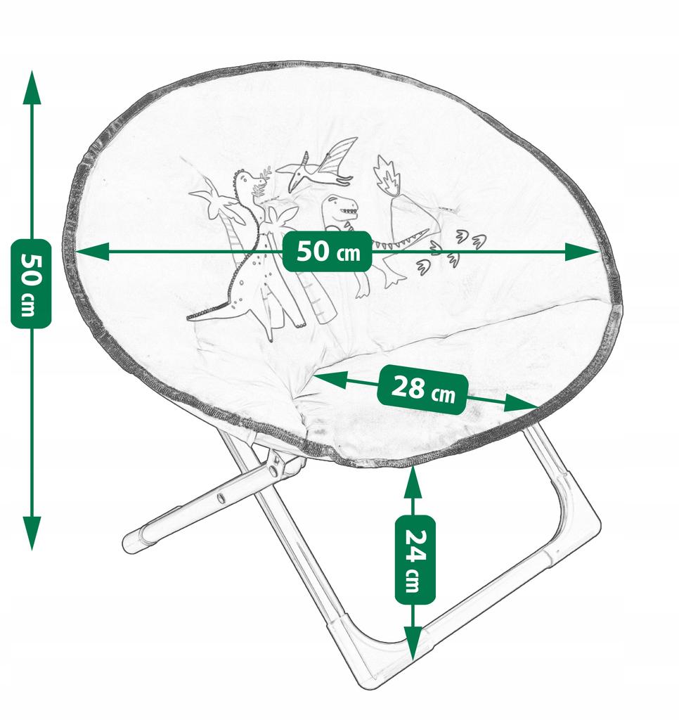 ZAHRADNÍ ŽIDLE pro děti piknik KEMPINGOVÁ ŽIDLE pro děti