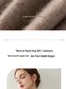 Elegant Women's Round Neck 100% Cashmere Slim Fit Sweater Dress