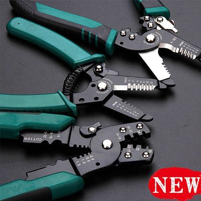 1 Pcs Multifunctional Cable Crimping Pliers Wire Stripping Pliers Wire Stripping Pliers Repair Tool Pliers