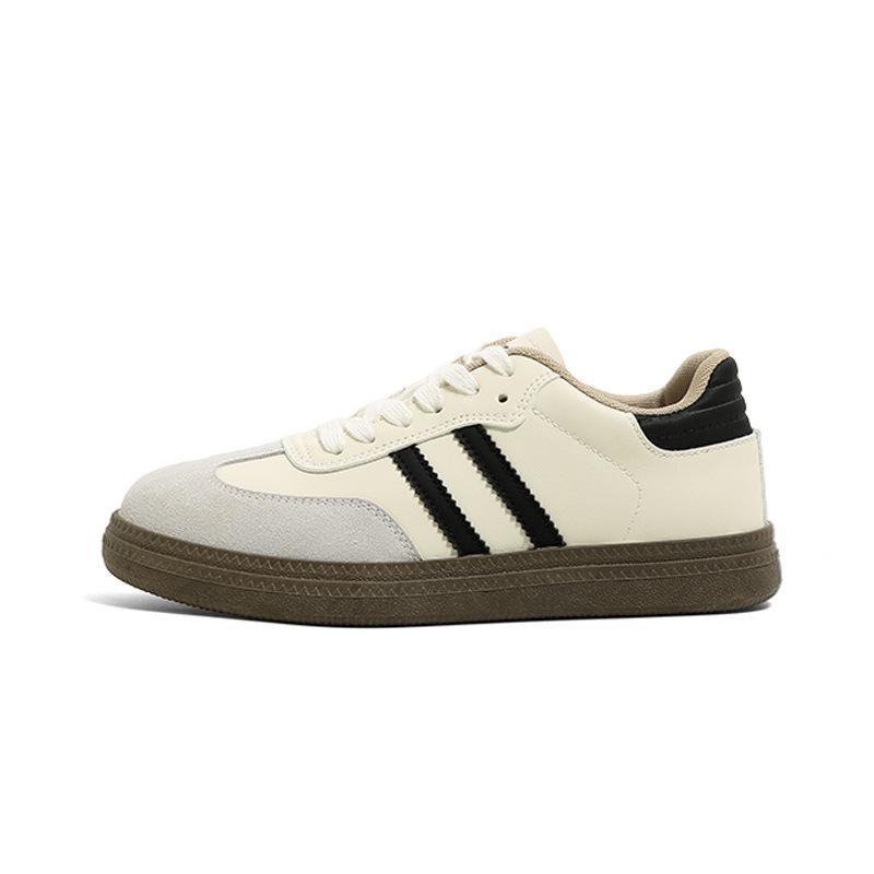 Retro Niche German Training Shoes 2025 Autumn and Winter New Thick-soled Color Matching Casual Sports Shoes Versatile Hong Kong Style Forrest Gump Wo