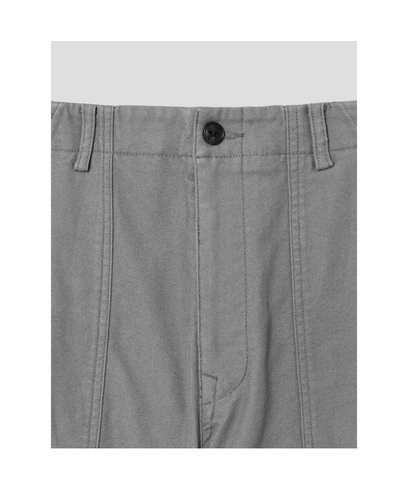 SHIFT.G Semi Wide Twill Fatigue Pants Light Gray