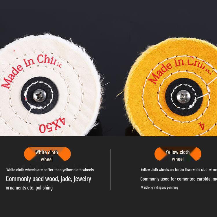 Thickened Polished Cloth Polishing Head for Metal and Acrylic, Tool Artifact