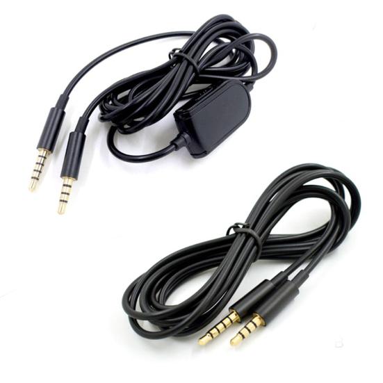 3.5mm Audio Cable Volume Control Headset Splitter Male To Male Audio Cord Wire for Astro A10 A40 A30
