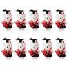 10 Pcs/set Graduation Ceremony Graduation Bear Doll Graduation Season Doctor Cap Bear Toy Student