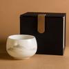 Ink wash mountain suet jade white porcelain teacup hat cup fair cup bubble teapot kung fu teacup master cup ceramic tea set