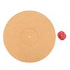 Cork Turntable Mat Audiophile Anti-Static Anti-Shake Turntable Slip Mat Turntable Cork Platter Mat Record Player Mat