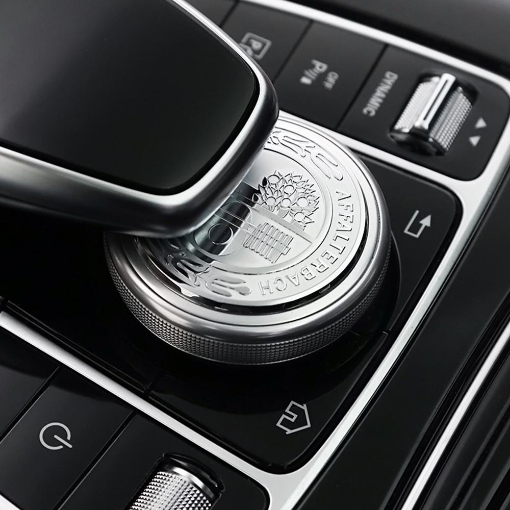 For Benz W126 Auto Decoation Sticker Car Start Button Steering Wheel Emblem Decal Accessories For Mercedes Benz AMG W204 W205 W176 GLK CLA GLA