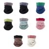 Fleece Thick Face Cover Neck Tube Scarf Winter Fleece Neck Warmer Scarf Elastic Neck Collar Outdoor Face Ski Mask