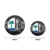 1 Piece 45mm 56mm 65mm 3D Metal Apple Tree Logo Car Side Fender Rear Trunk Side C Pillar Emblem Badge Sticker Decal