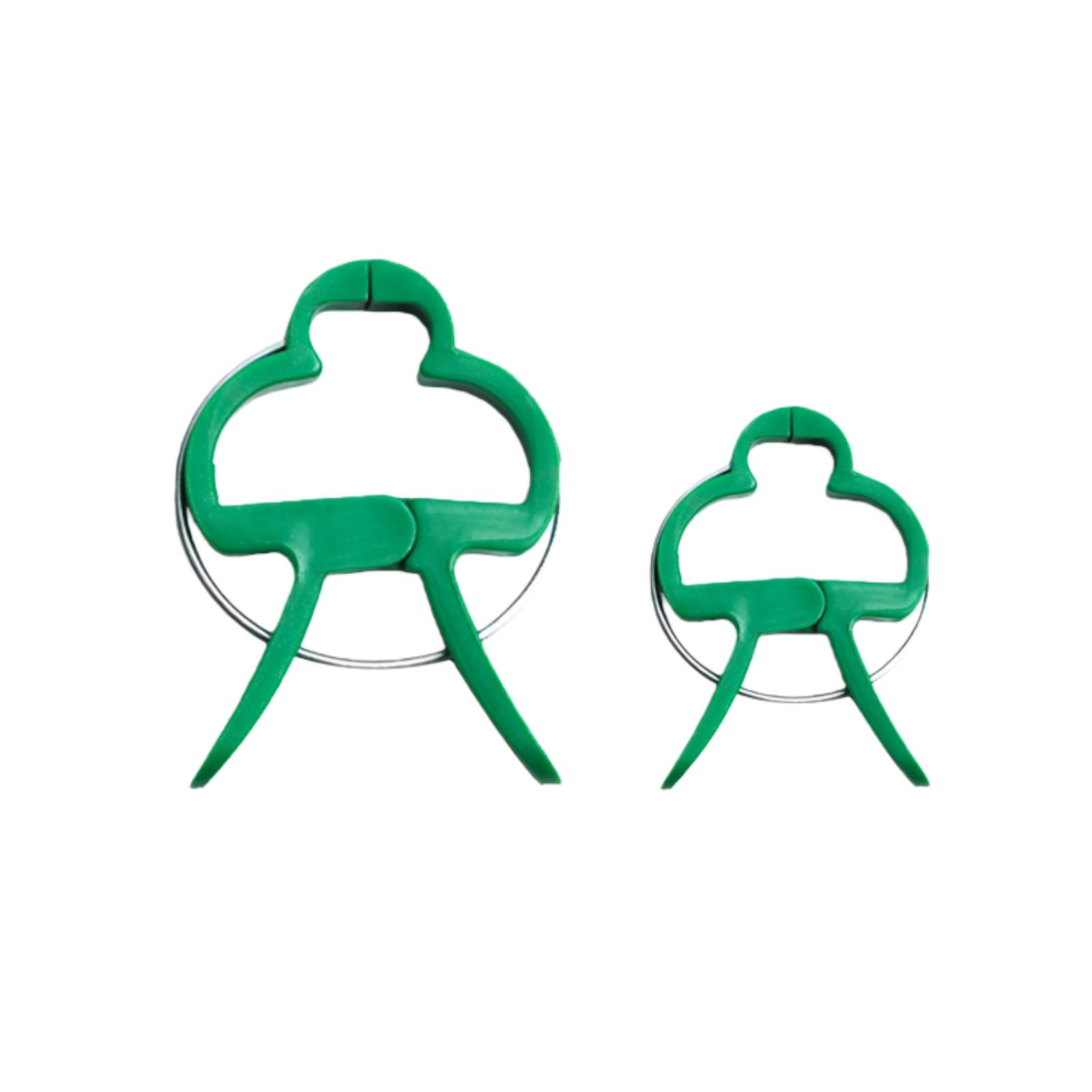 

Plant Fixed Clips Reusable Garden Greenhouse Bracket For Fixed Plants Vine Flower Seedling Stem Suppor Gardens Supplies S зелений