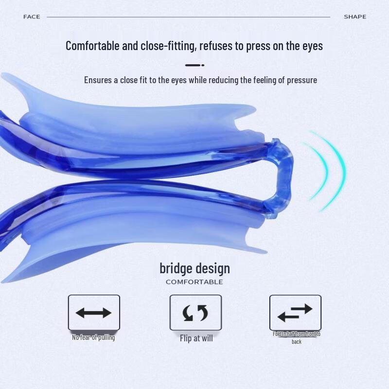 Yuzhan Swimming Goggles with Earplugs