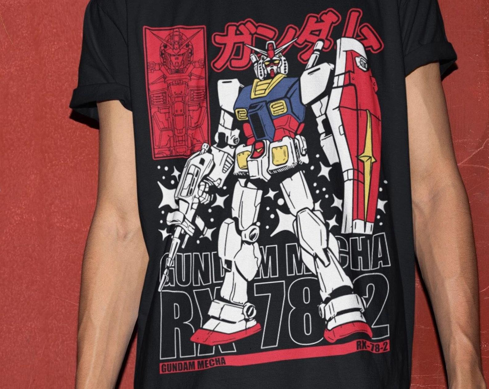 gundam shirt, gundam sweatshirt, anime shirt, mobile suit rx 78, robot shirt, gundam art shirt, manga tee, japanese shirt, anime sweatshirt XL