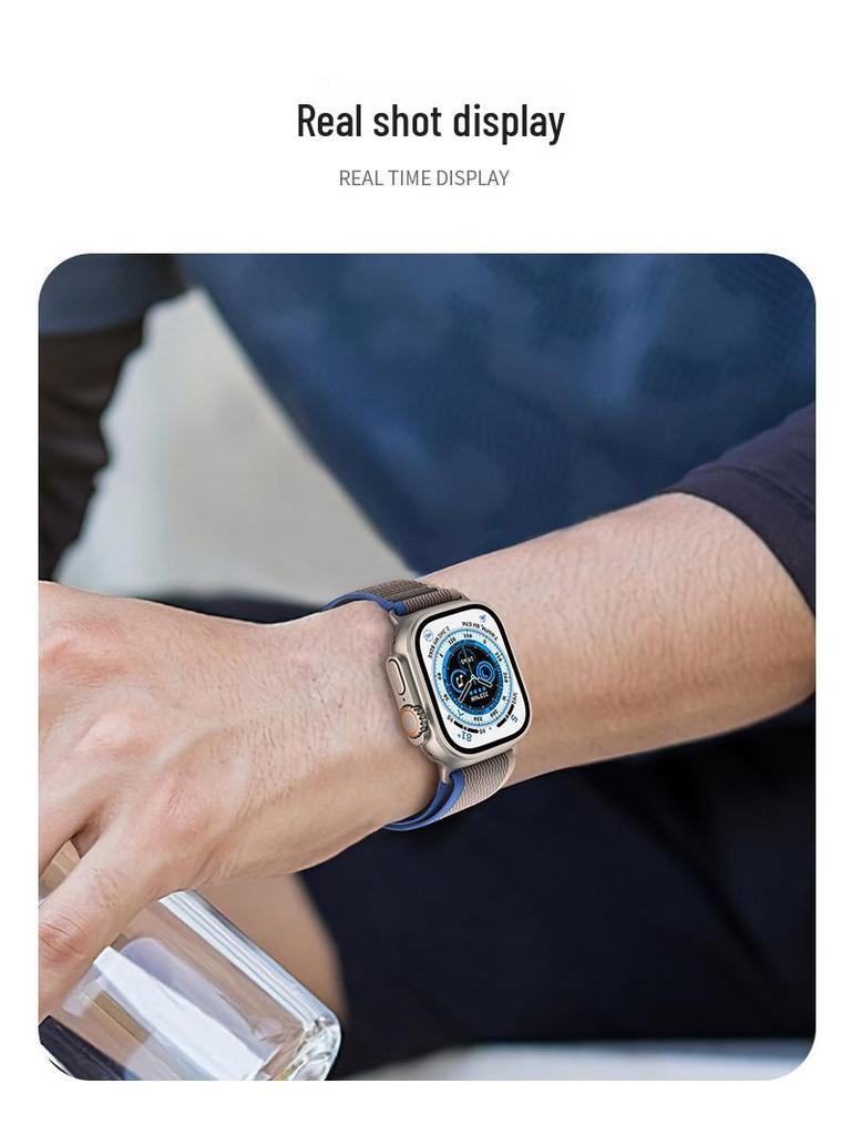 Apple Watch Ultra S7 Official Nylon Trail Loop Band for iWatch 8