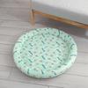 Cat Cooling Ice Silk Summer Bed - Lightweight and Round