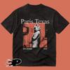 Paris Texas  Wim Wenders Movie Poster Vintage Distressed T Shirt Vintage Washed Casual Breathable Streetwear Versatile