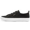 Bobs B Extra Cute Women Black White Low Top Skate Shoes Wear Resistant 113323-BLK
