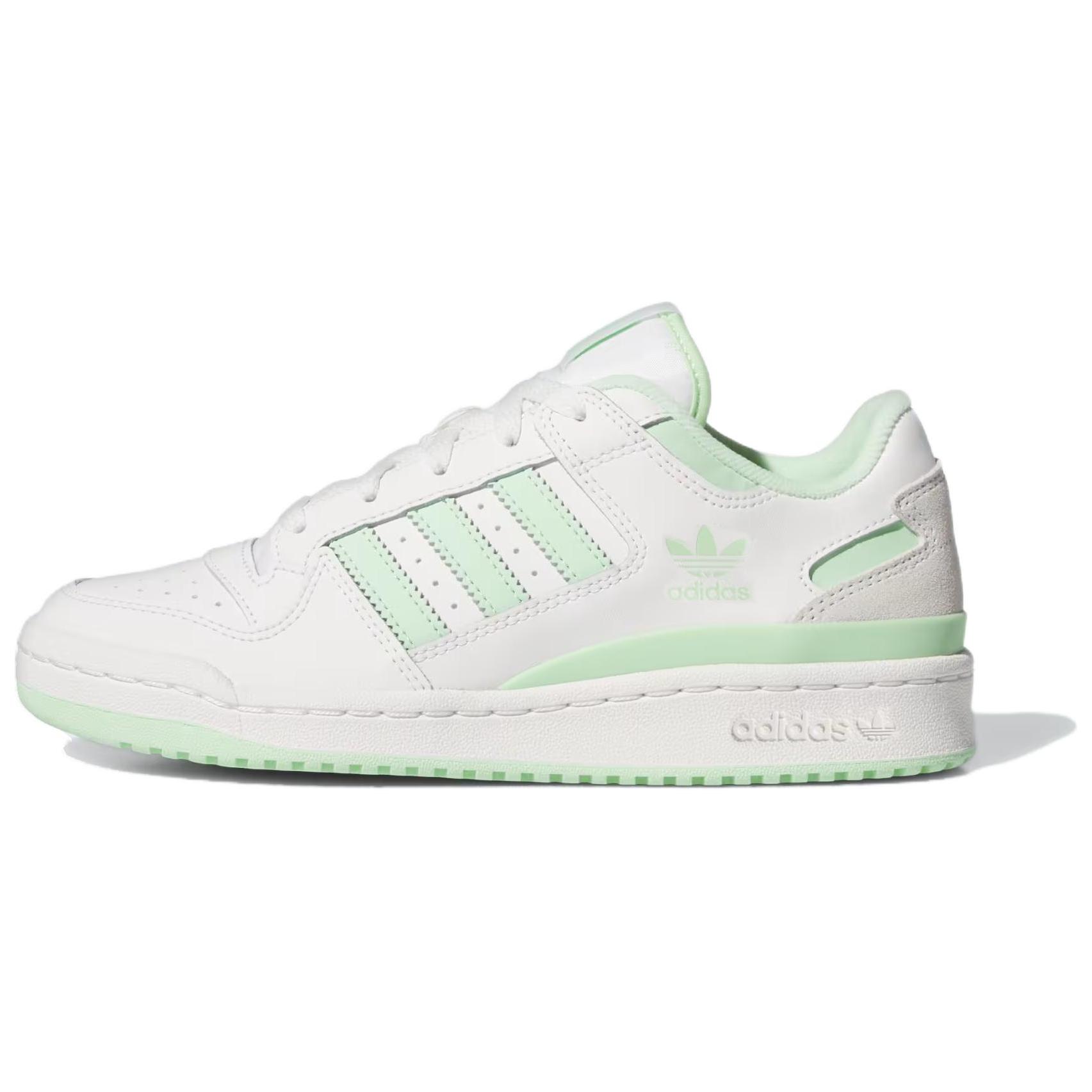 

Adidas Forum Low CL White Green Spark Женские кроссовки Cloud-White Semi-Green-Spark IG1427 38