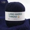 Filato di Pile di Visono a Pelo Lungo 50G Cappello Sciarpa Giacca Lavorati a Mano Moda Autunno Inverno Filato