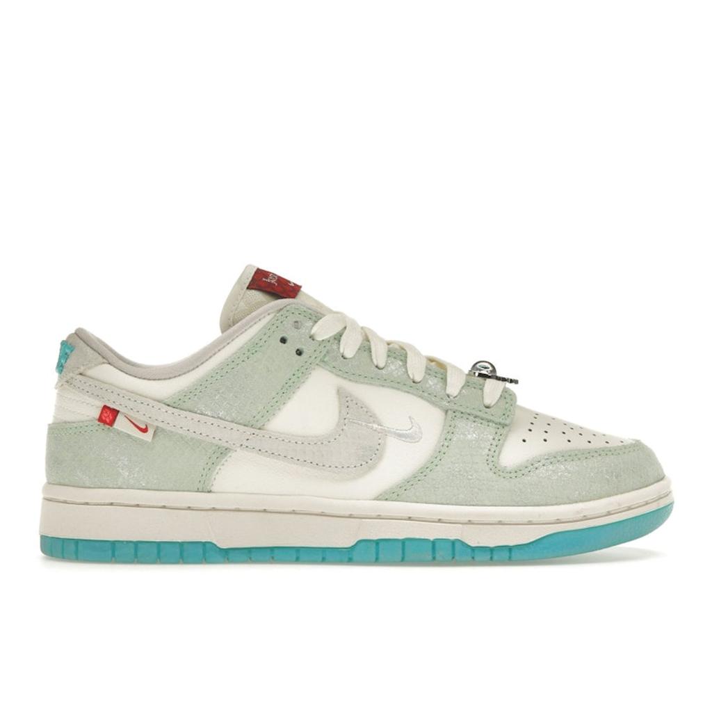 Nike Dunk Low LX Year of the Dragon Dámské tenisky Green Sail Dusty-Cactus FZ5065-111