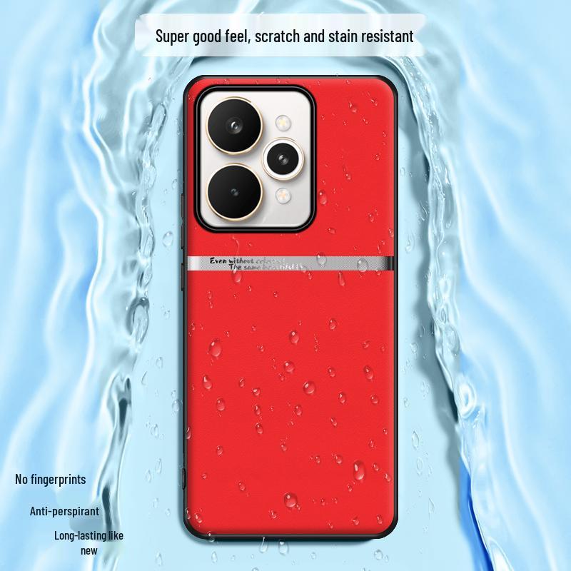 Realme 15 Pro H Liquid Leather Phone Case - Durable, Minimalist, High-End Business Design