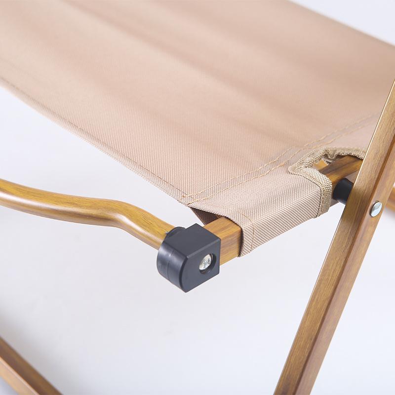 Portable Folding Reclining Chair Camping Beach Seat with Steel Frame Outdoor Fishing Picnic Lightweight Foldable Stool