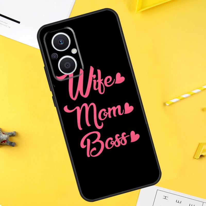 

Wife Mom Boss For OPPO Reno 14 13 12 11 10 Pro 8T 11F 12F 13F 14F 7 8 Lite OPPO Find X9 X8 X6 X5 Pro Case OPPO Find X9 Pro