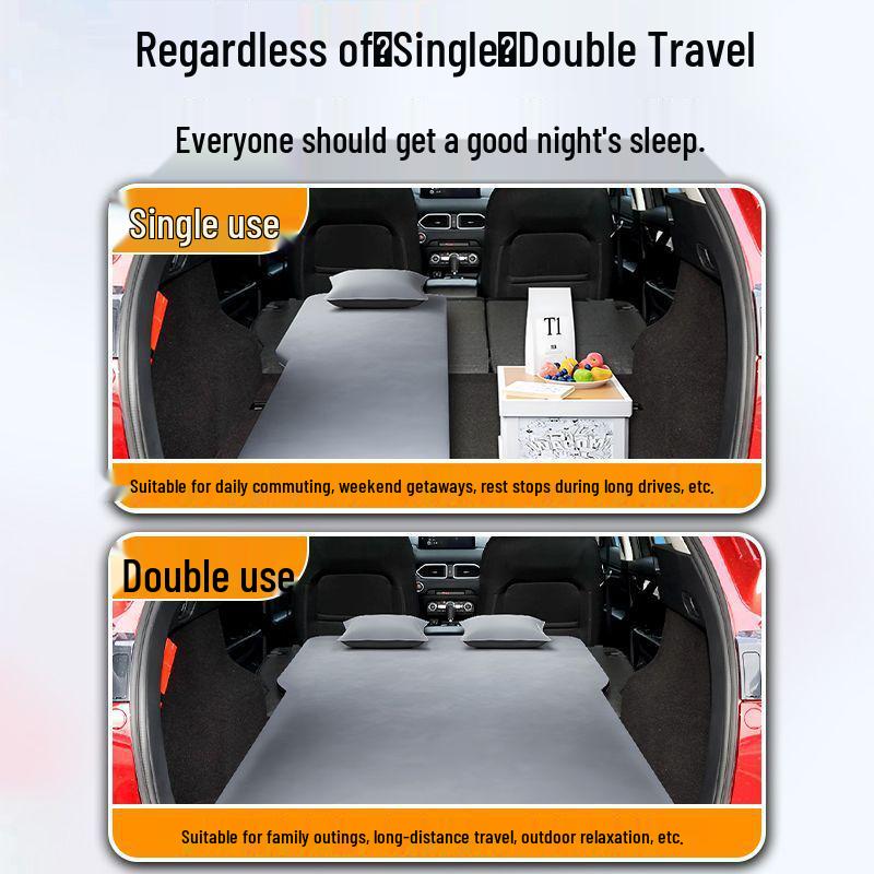 Mazda CX5 Kofferraummatratze: Aufblasbare Schlafmatte für den Rücksitz für Auto-Camping