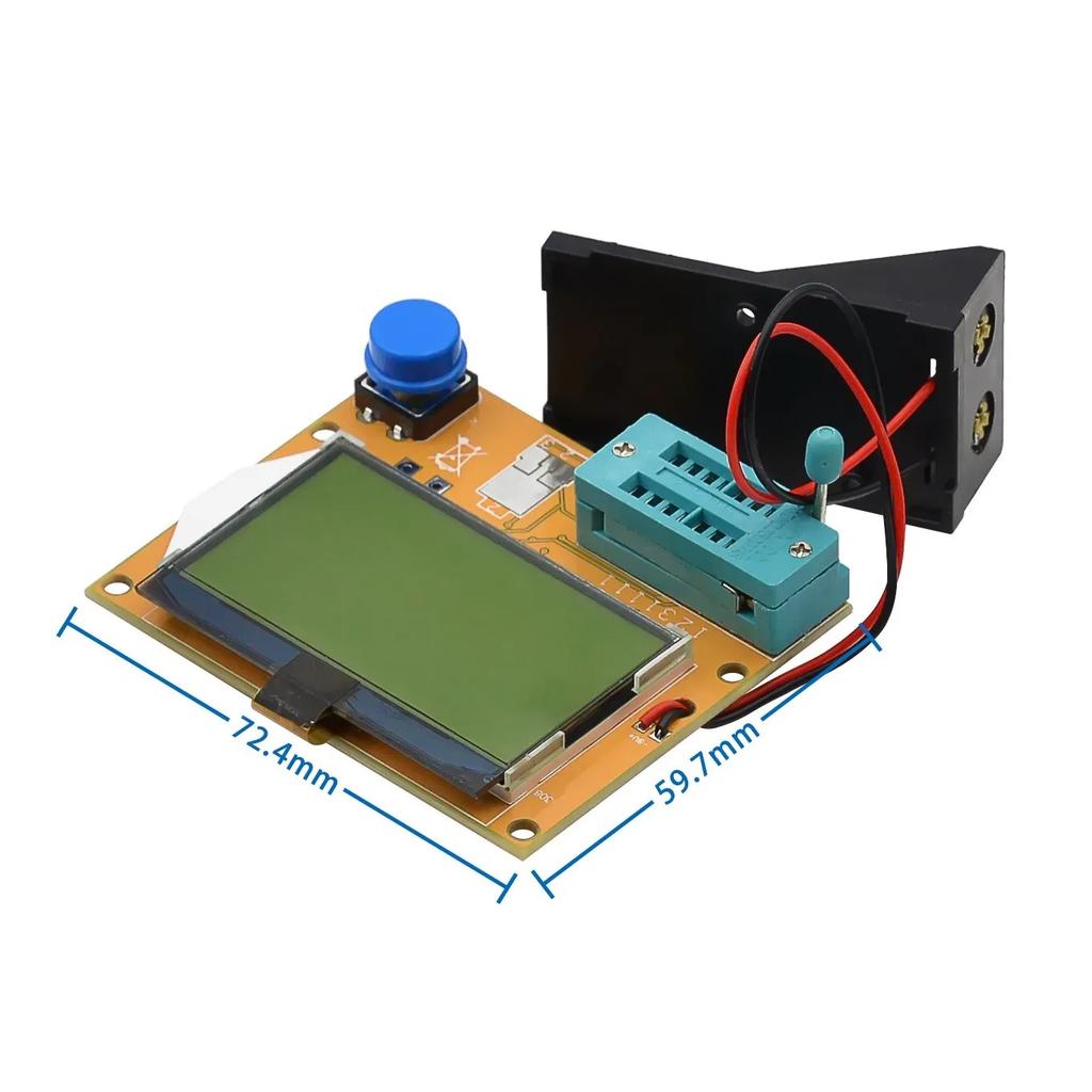 LCR-T4 ESR Meter Transistor Tester Diode Triode Capacitance SCR Inductance New M12 dropship