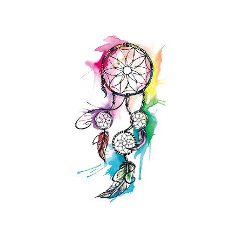 Small Fresh Tattoo Sticker Cute Swallow Fairy Fox Rose Sexy Waterproof Tattoo Sticker Female Suit Sticker