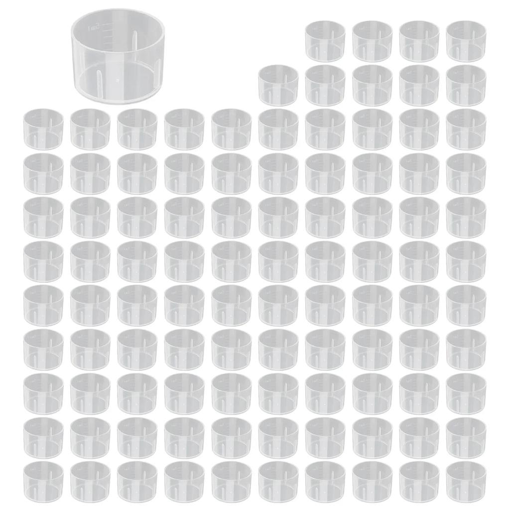 Disposable Measuring Cups As Pictures Show Medicine Measuring Cup Portable Measuring Cup Versatile Measuring Cup 100pcs Package