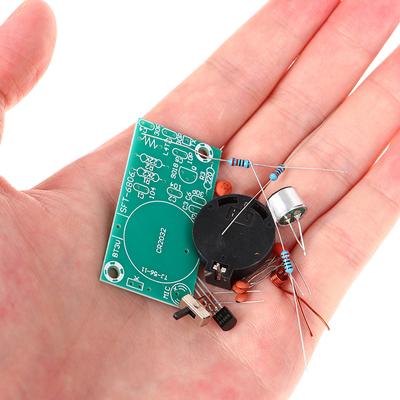 Fm Stereo Radio Transmitter Diy Kit With Microphone Dc 3V Soldering Practice