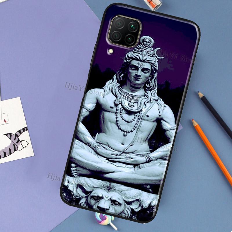 Lord Shiva Hindu God Buddha India Case For Huawei P60 P40 P20 P30 Pro Nova 5T 9 P Smart Honor X8 X9a 50 70 Magic 5 Lite Cover