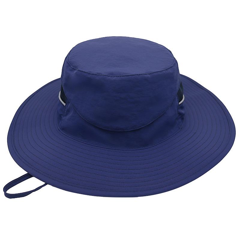 New Bucket Hat Men's Casual Outdoor Quick-drying Sunscreen Hat Light Fishing Visor Camping Hat