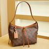 Large Capacity Mother and Child Bag Contrasting Color Printed Shoulder Bag Versatile Fashion Tote Bag Temperament Women's Baguette Underarm Bag Women
