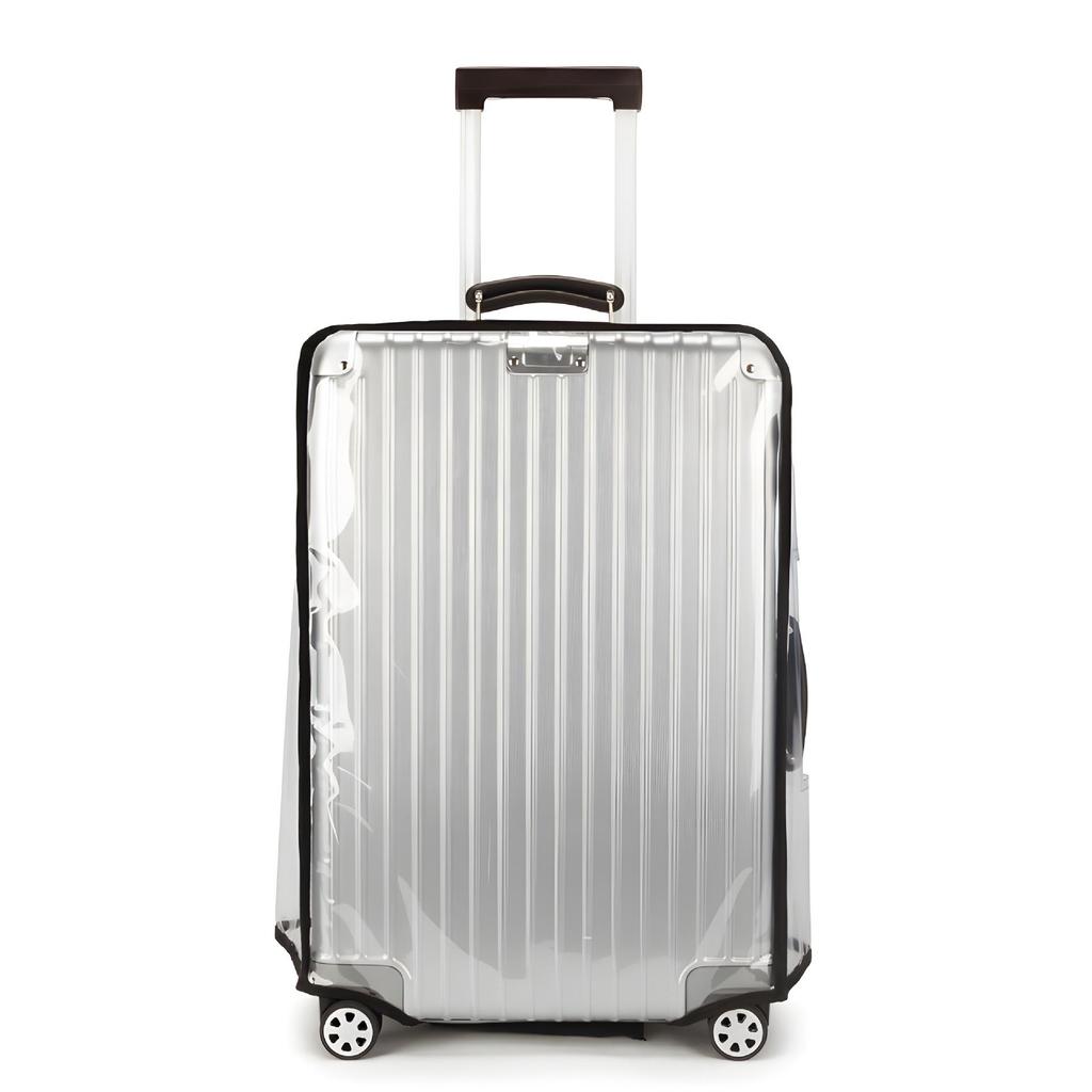 Transparenter PVC-Gepäckschutz - Klare Trolley-Koffer- und Staubschutzhülle
