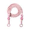 Woven Flower Phone Lanyard with Heart Wrist Strap - Universal Anti-Lost Keychain for Phones & Cameras