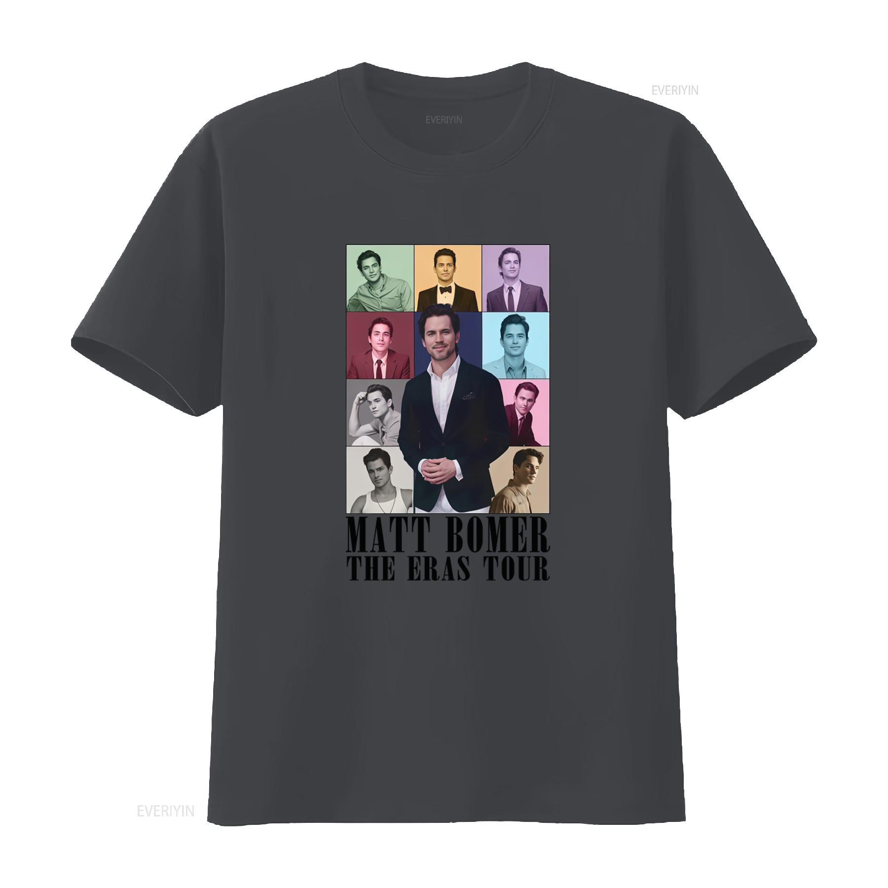 

Matt Bomer The Eras Tour T Shirt Design Mens Fashion vintage Washed fashion Stretched Soft streetwear Breathable 4XL
