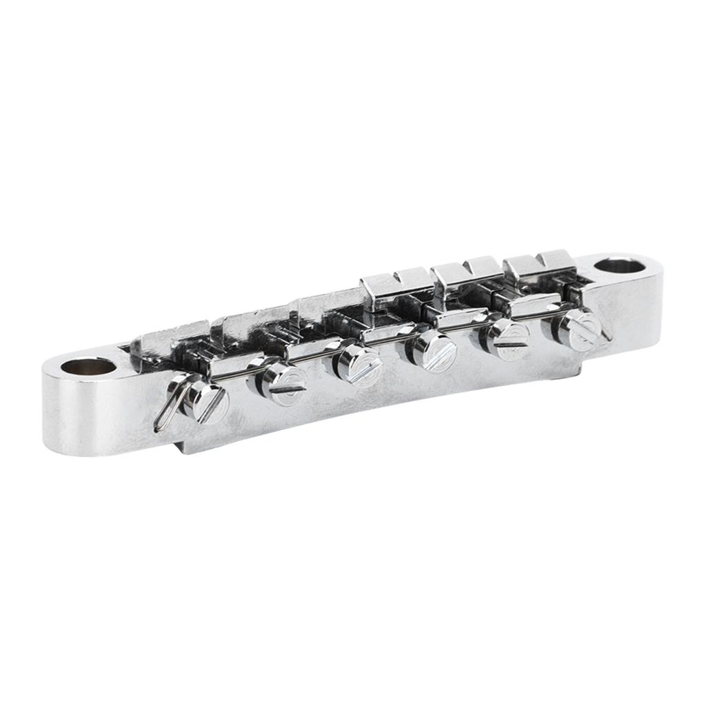 Guitar Bridge Silver High Quality Musical Instrument Accessories with 4Pcs Screw Rods