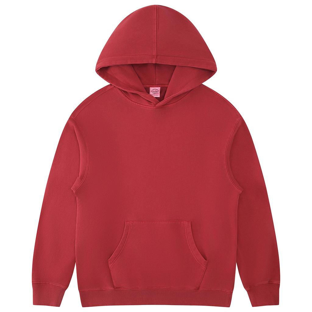 40G Pure Cotton Heavy Washed Old Hooded Sweater Men'S American Retro Trendy Couple Hoodie