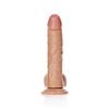 RealRock - Straight Realistic Dildo with Testicles and Suction Cup 20.5 Cm
