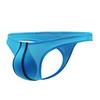 Men's G-Strings Sexy Pouch Bulge Underwear Seamless Hot T-Back Thong Butt-Flaunting Low Rise Stretchy Briefs