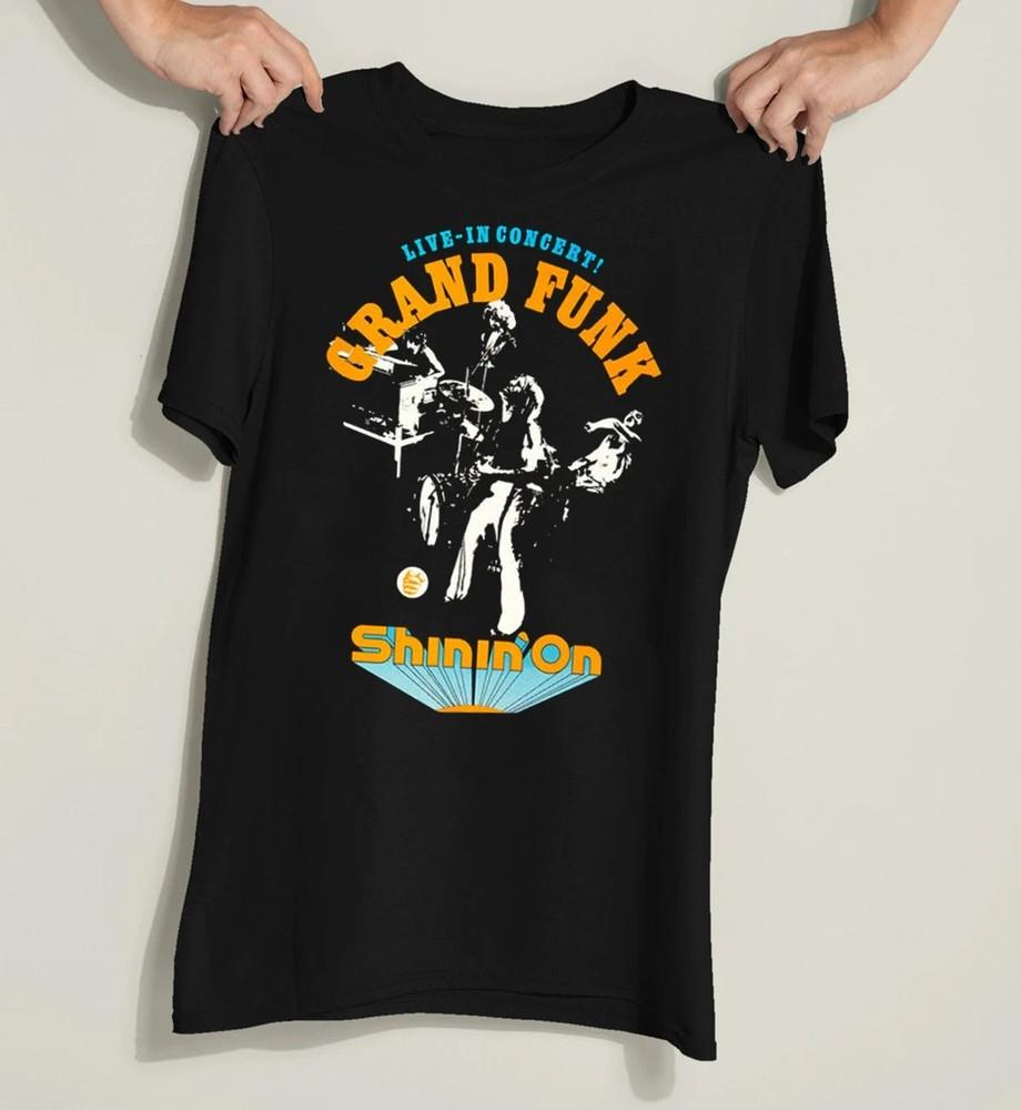 RARE! Grand Funk Railroad Tee Men Unisex T Shirt All Size S-5XL Unisex T-Shirt XXL