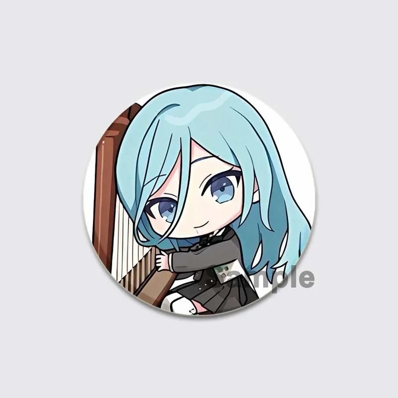 

32/44/58 мм Project Sekai Button Pin Персонаж з мультфільму Асахіна Мафую/Камісіро Руї Симпатична брошка Значок Сумка Декор Вентилятори Збери друзям Подарунок 44mm