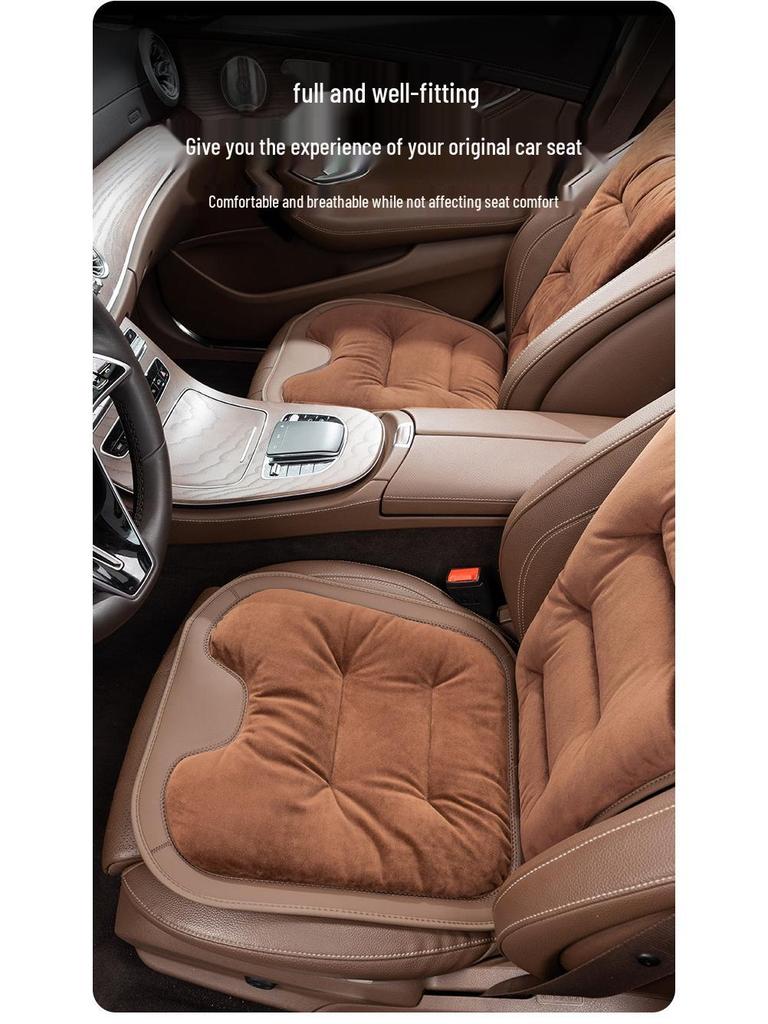 Flannel Warm Car Seat Cushion for Ideal L Series, Xiaomi SU7, YU Series