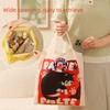 Portable Cartoon Storage Bag Foldable Travel Organizers For Underwear Accessories Multipurpose Polyester Shopping Toted